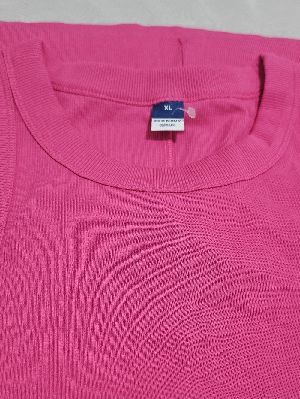 Old Navy Hot Pink Ribbed Tank Dress - Picture 5 of 6